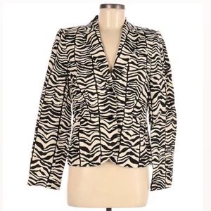 Calvin Klein Zebra Blazer